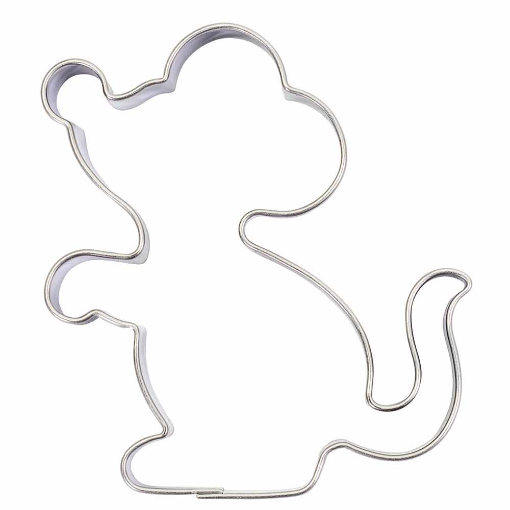 Backförmchen Single-Pack - Maus 4/0-c, Lasergravur