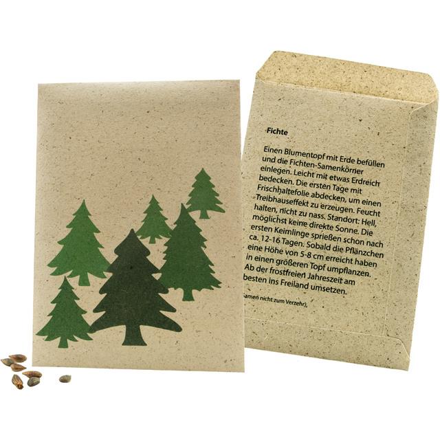Samentütchen Graspapier Weihnachtsbaum 82 x 114 mm