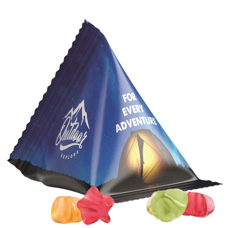 Tetraeder 15 g Trolli Fruchtgummi Standardformen