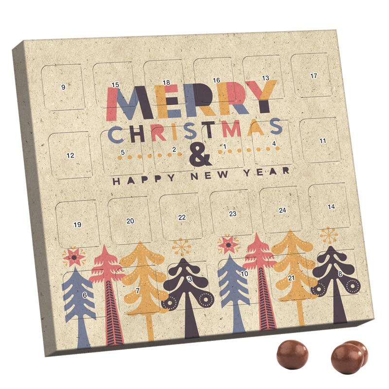 XS Adventskalender Graspapier