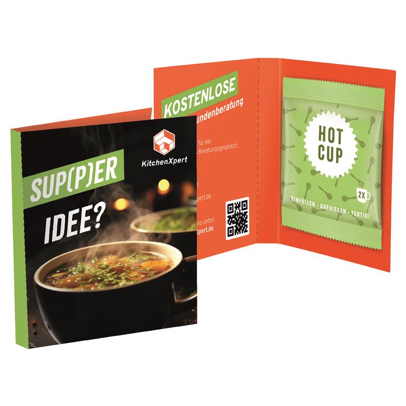 Werbekarte Midi Maistro Suppe