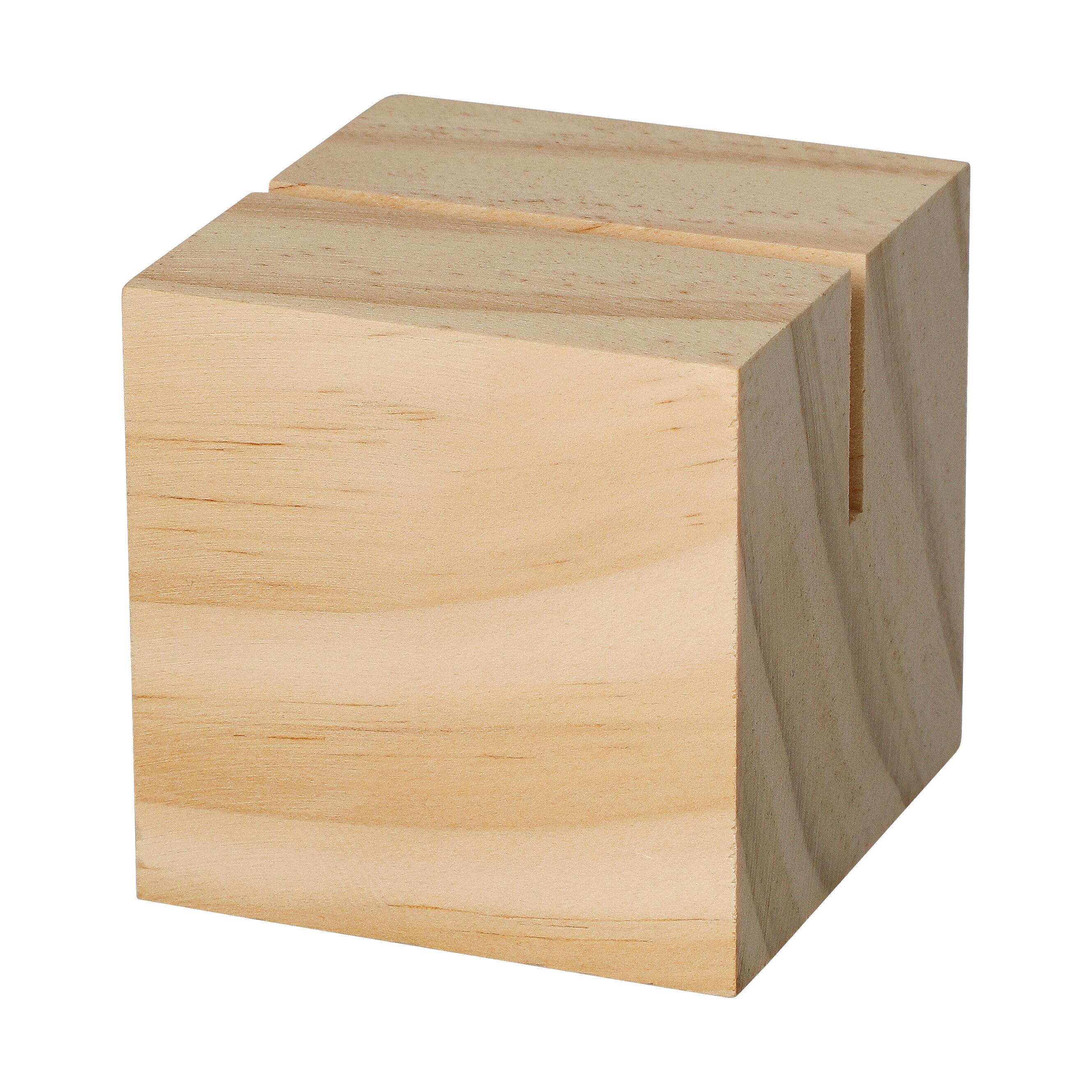 Holzmenükartenhalter ´Cube´
