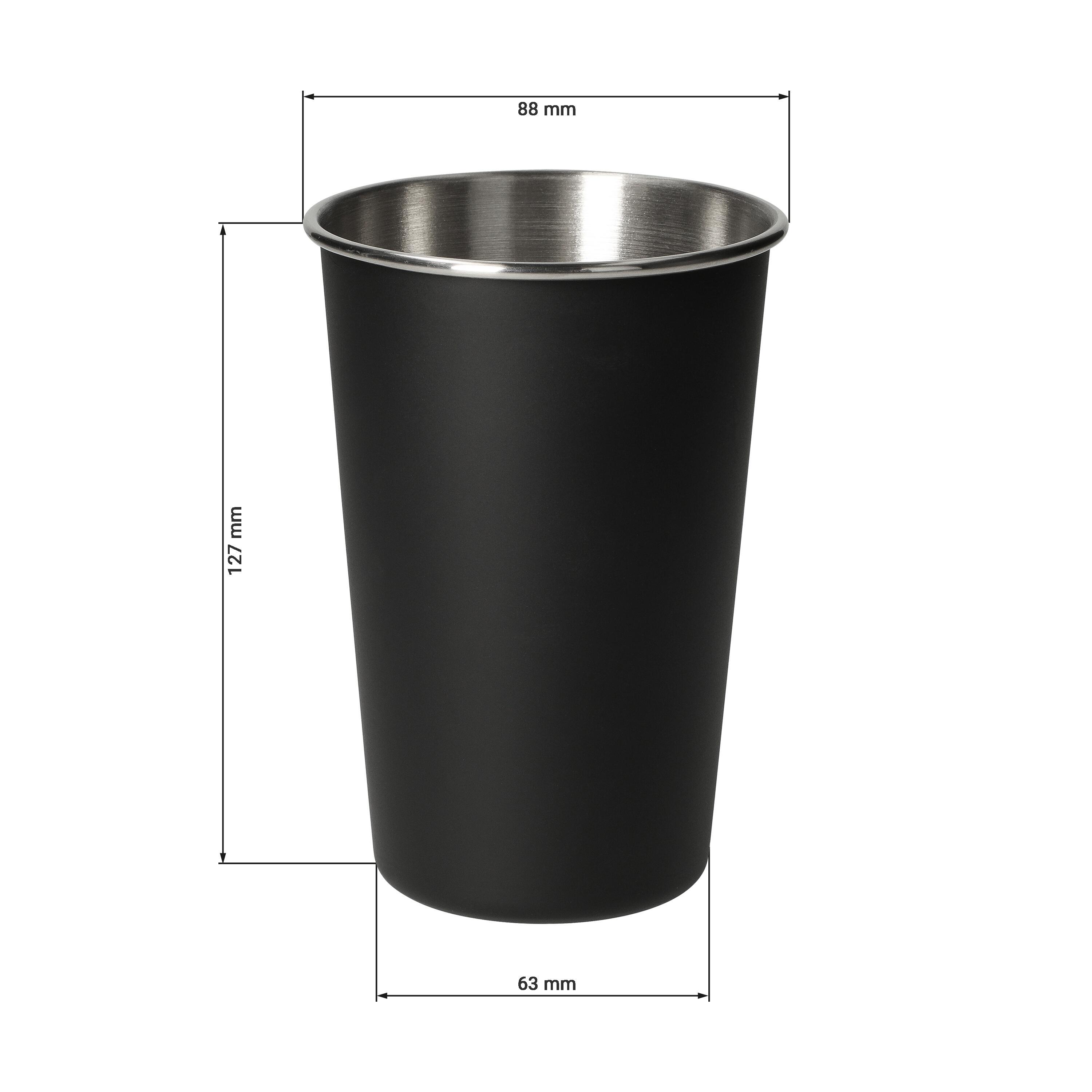 Edelstahlbecher ´Metallo´, 500 ml