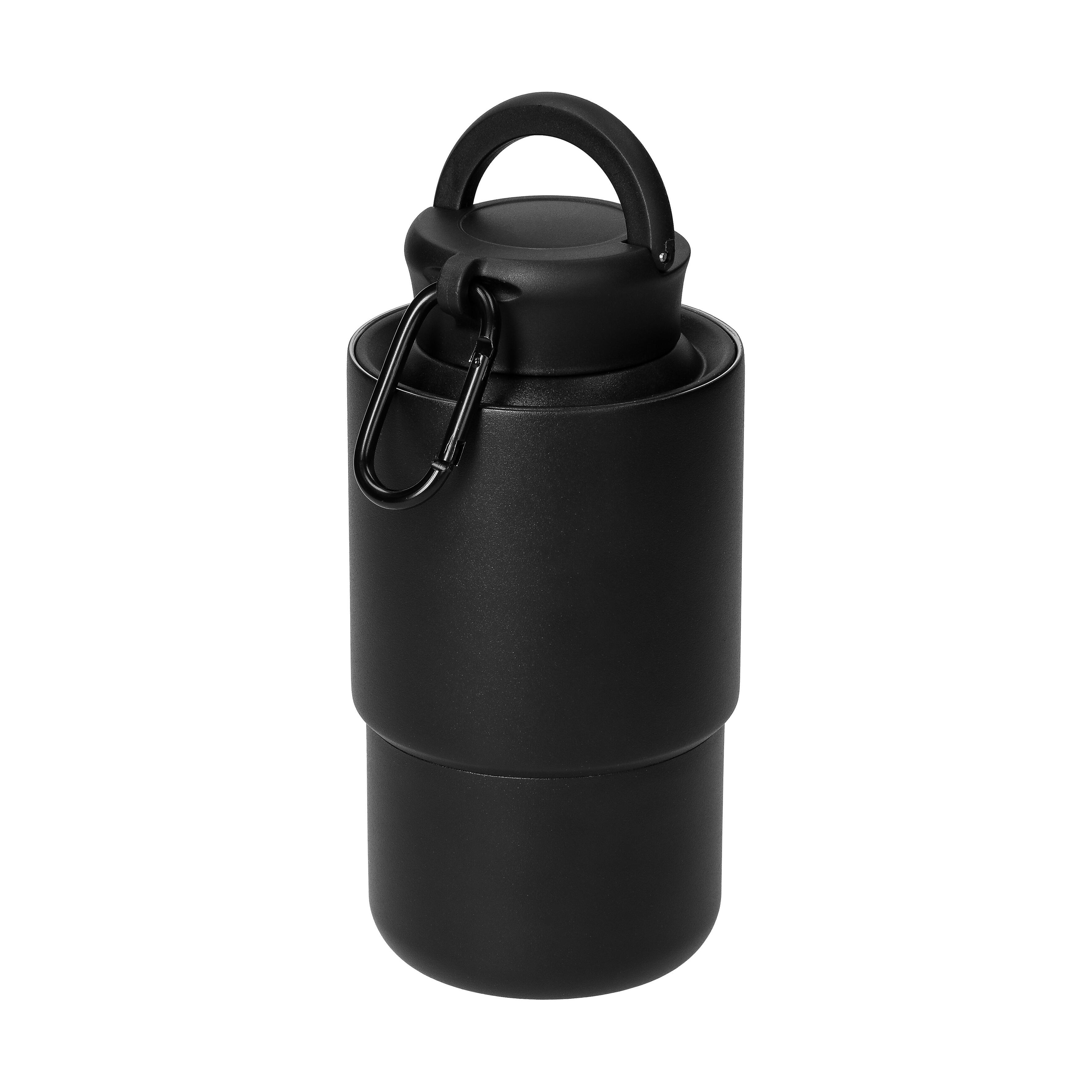 Edelstahlbecher mit Karabiner ´Trail´
