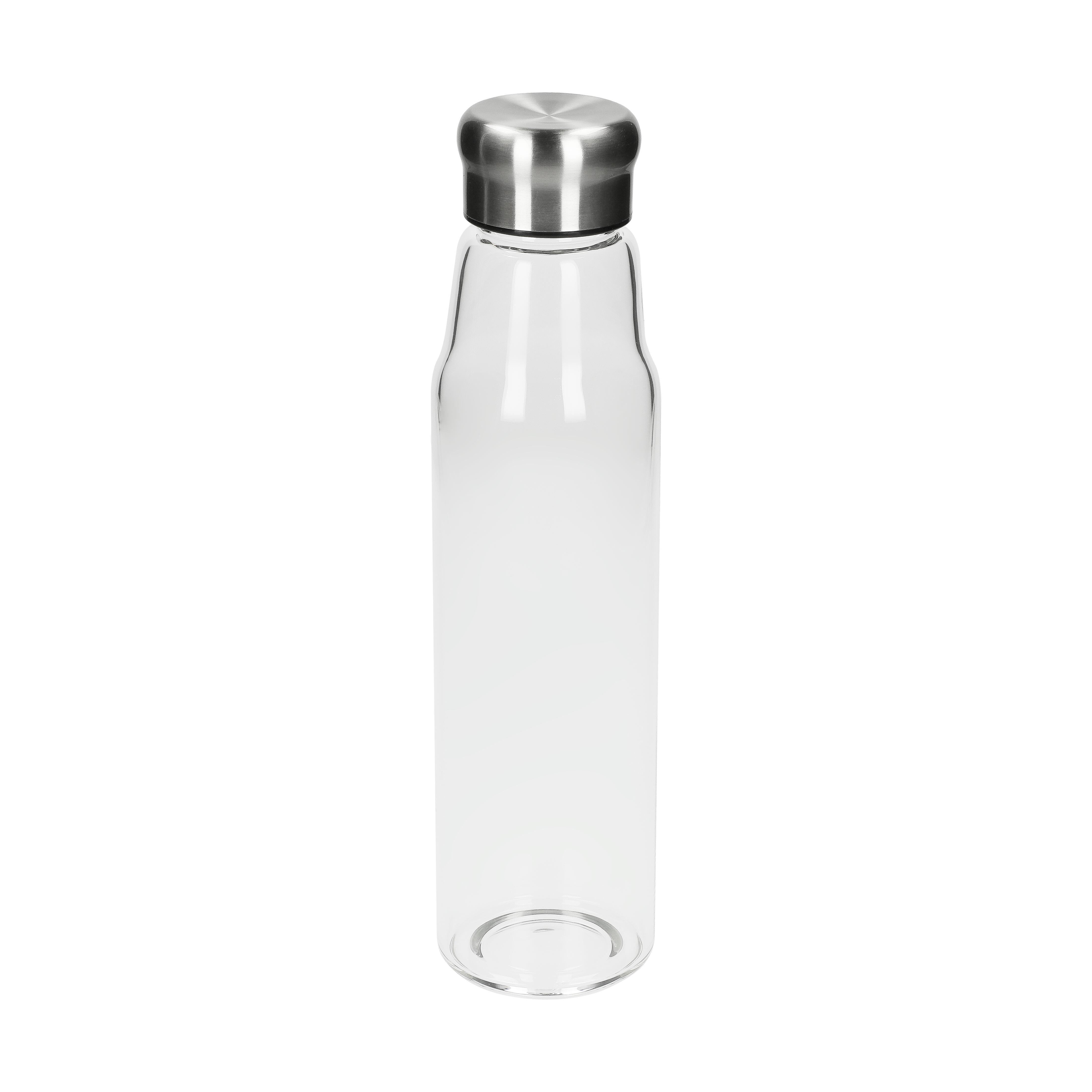 Glasflasche mit Hülle ´Life´ 0,7 l