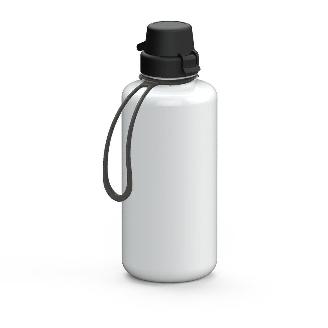 Trinkflasche ´School´, 1,0 l, inkl. Strap