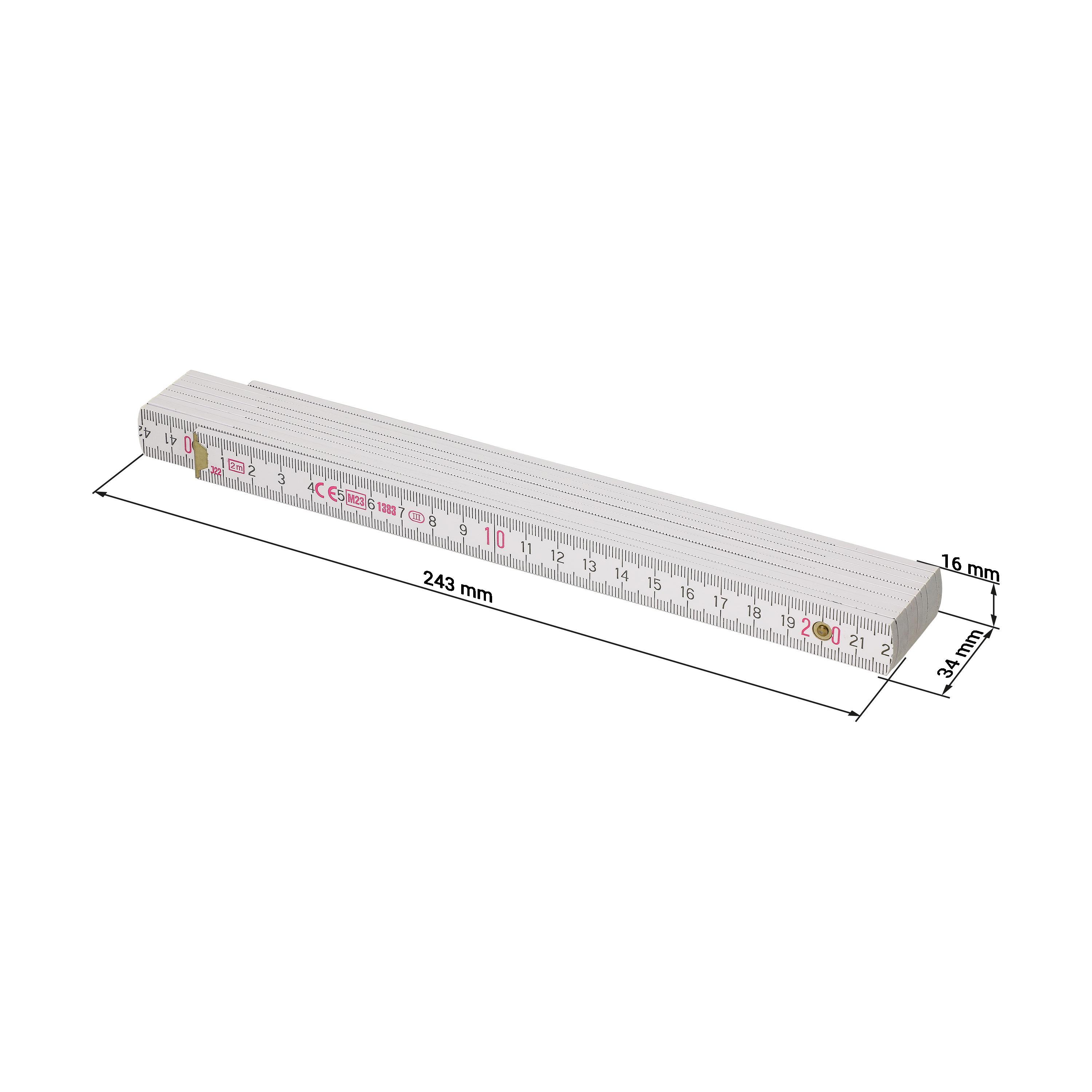 Zollstock ´Craft´ 2m