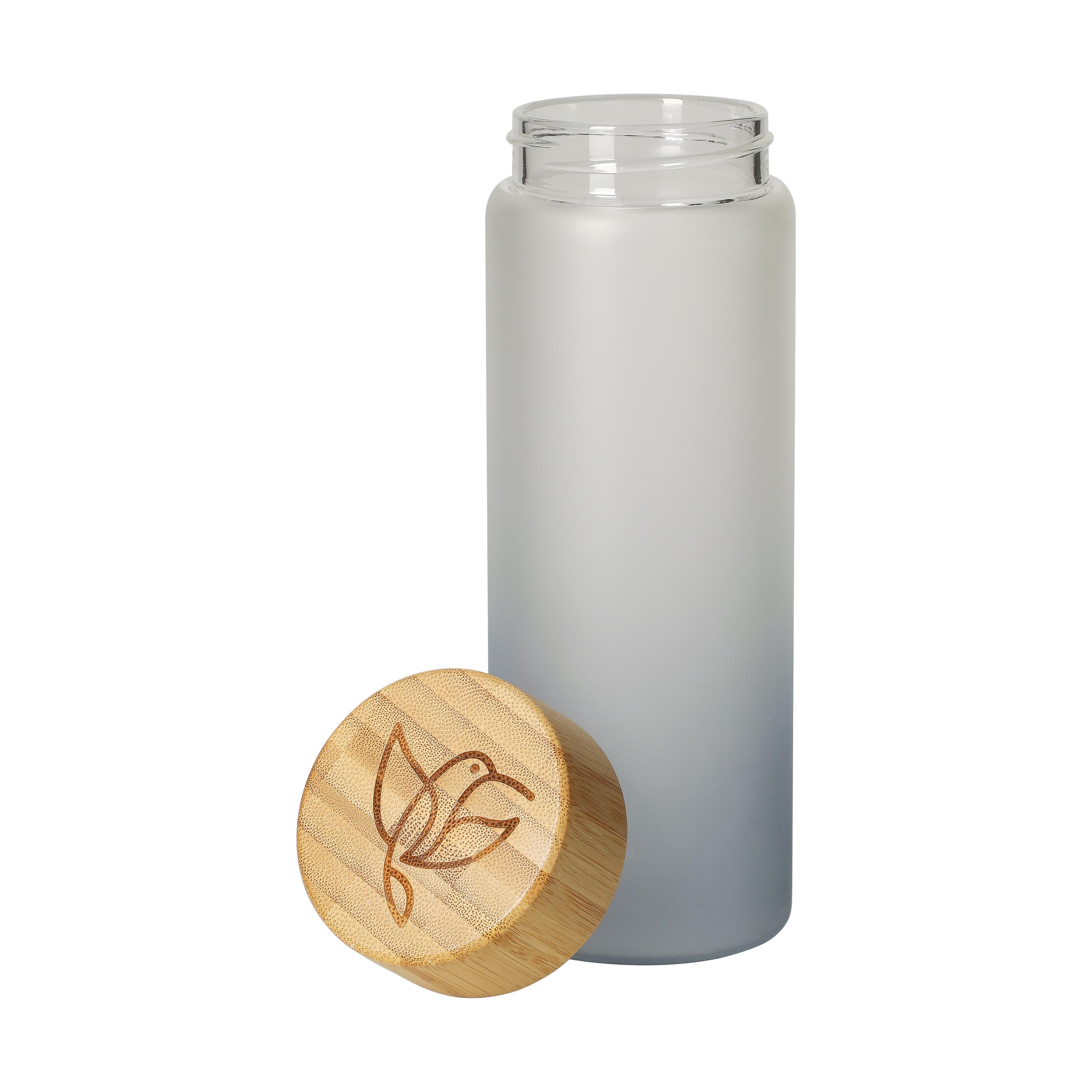 Glasflasche ´Frosted´ 0,55 l