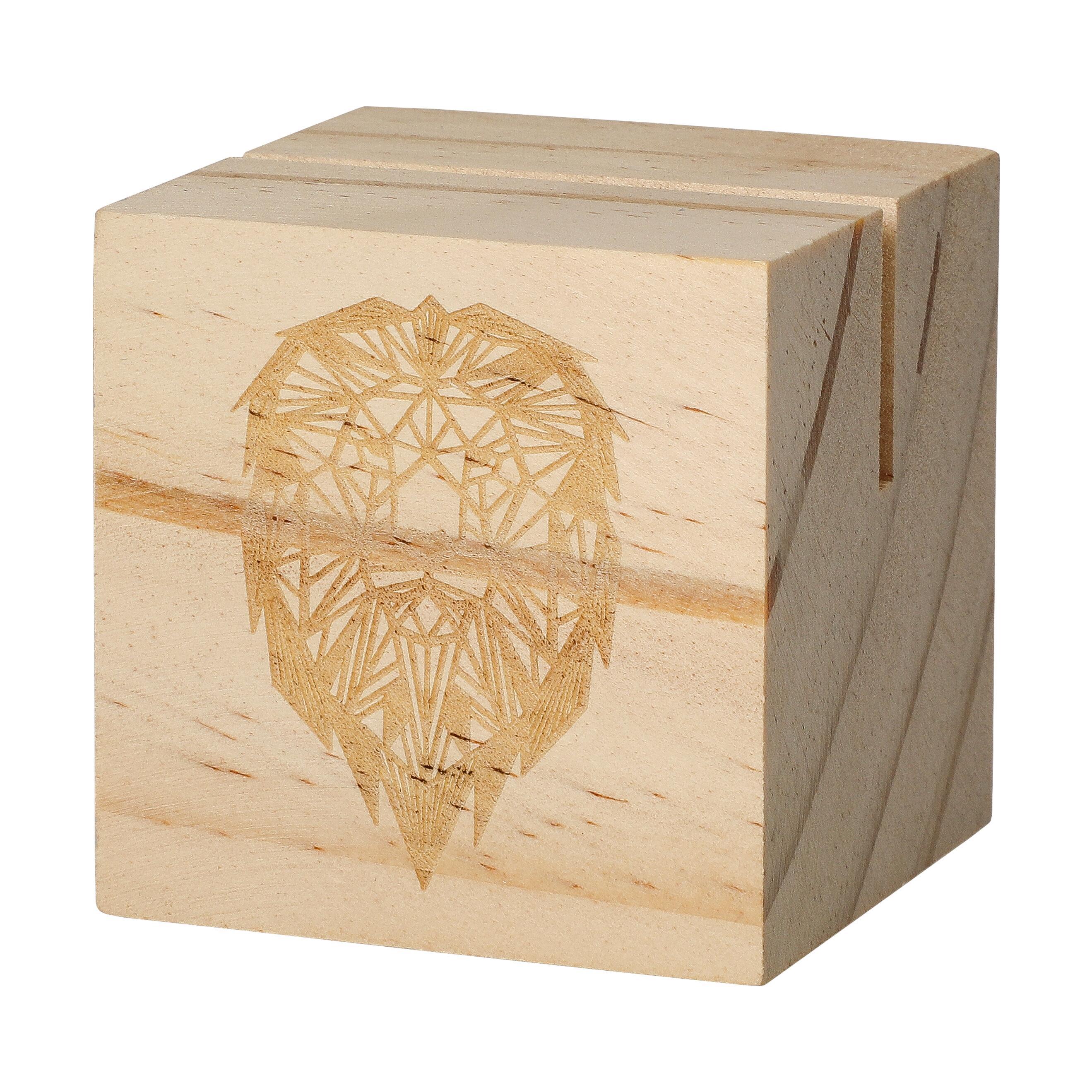 Holzmenükartenhalter ´Cube´