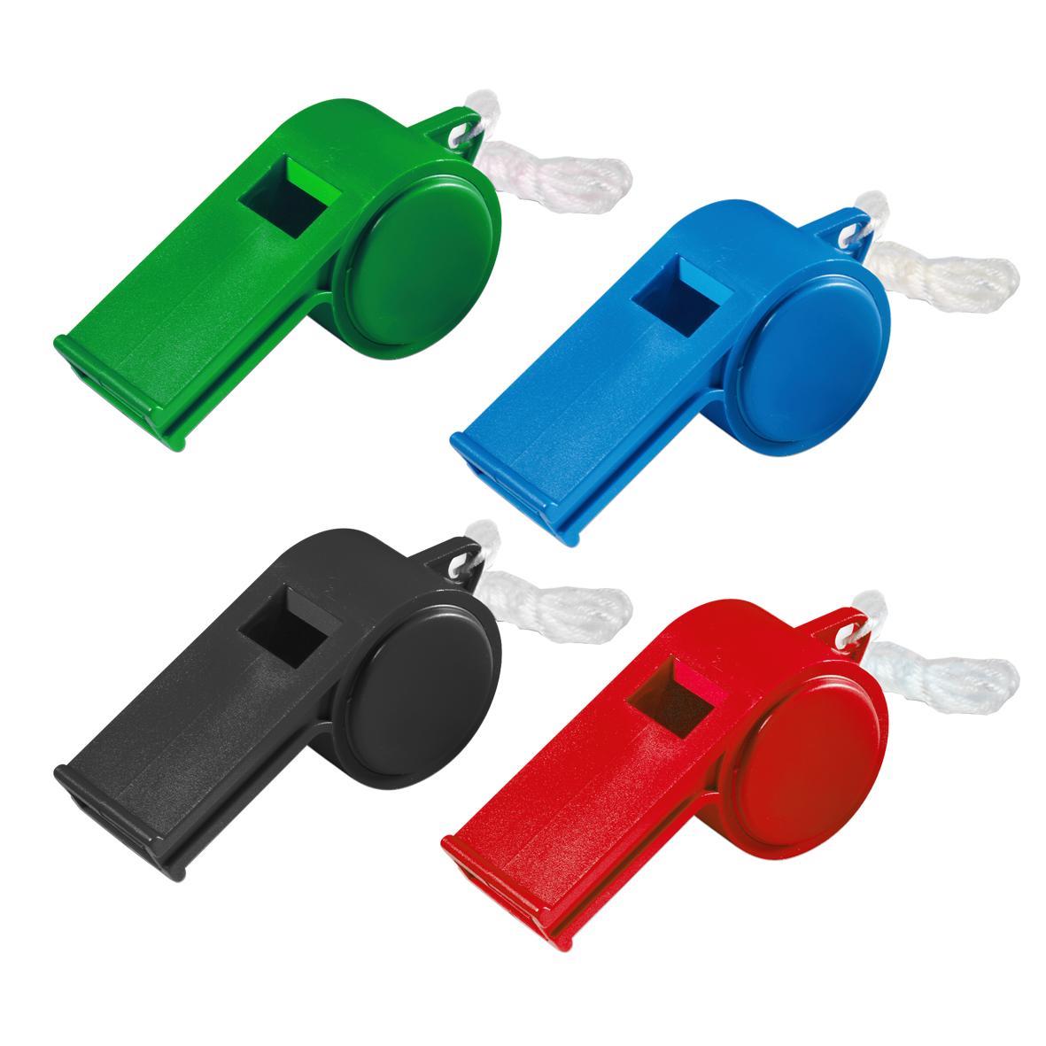 Trillerpfeife ´Sport´, mit Kordel, uni-colour