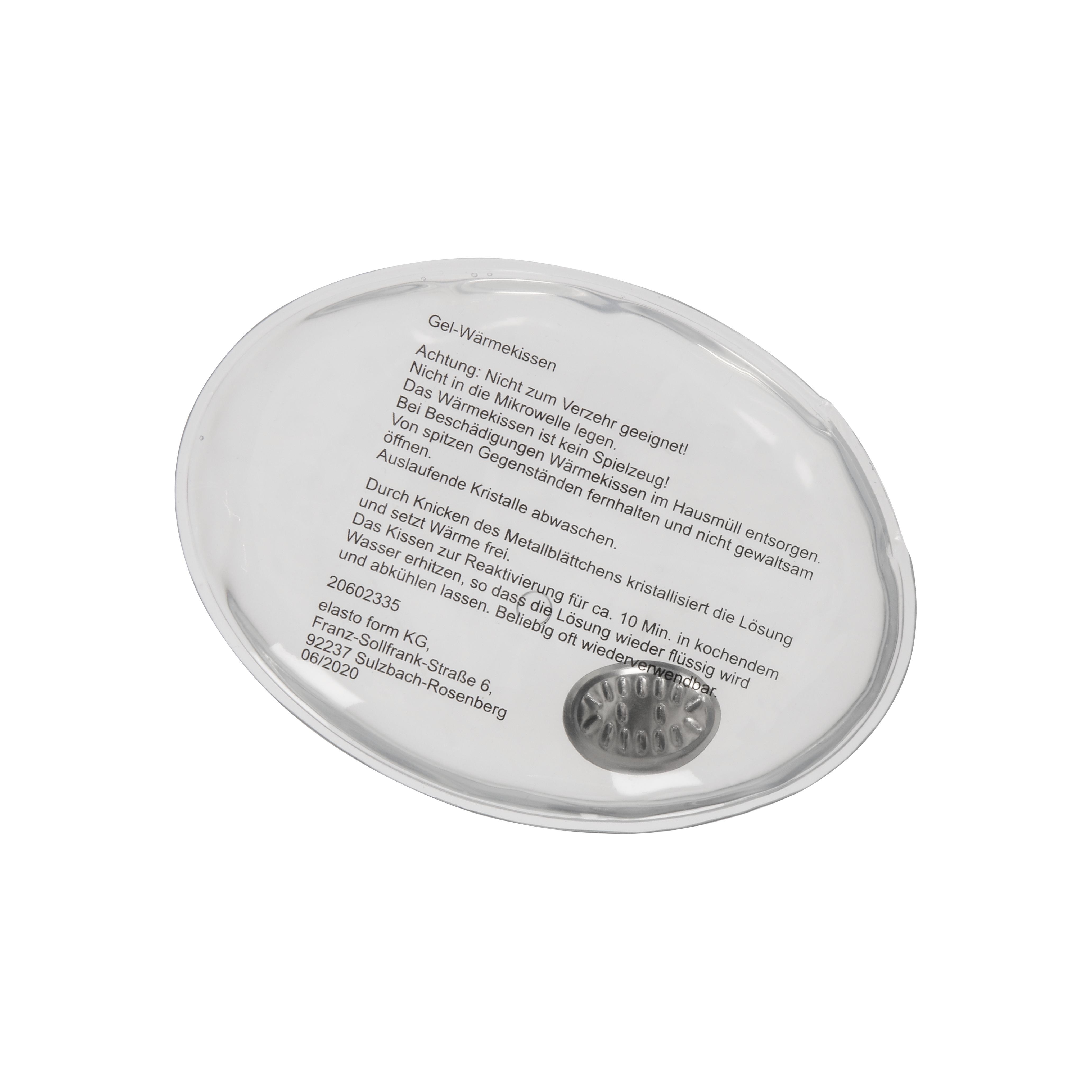 Gel-Wärmekissen ´Oval´, groß