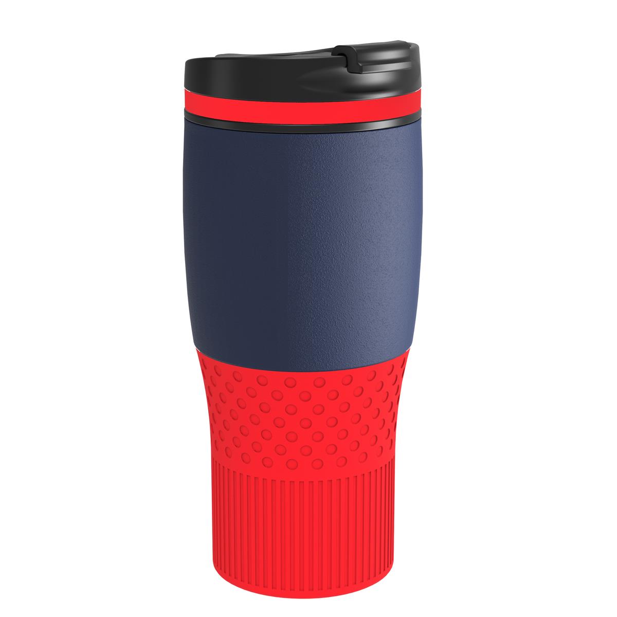 rot, marineblau