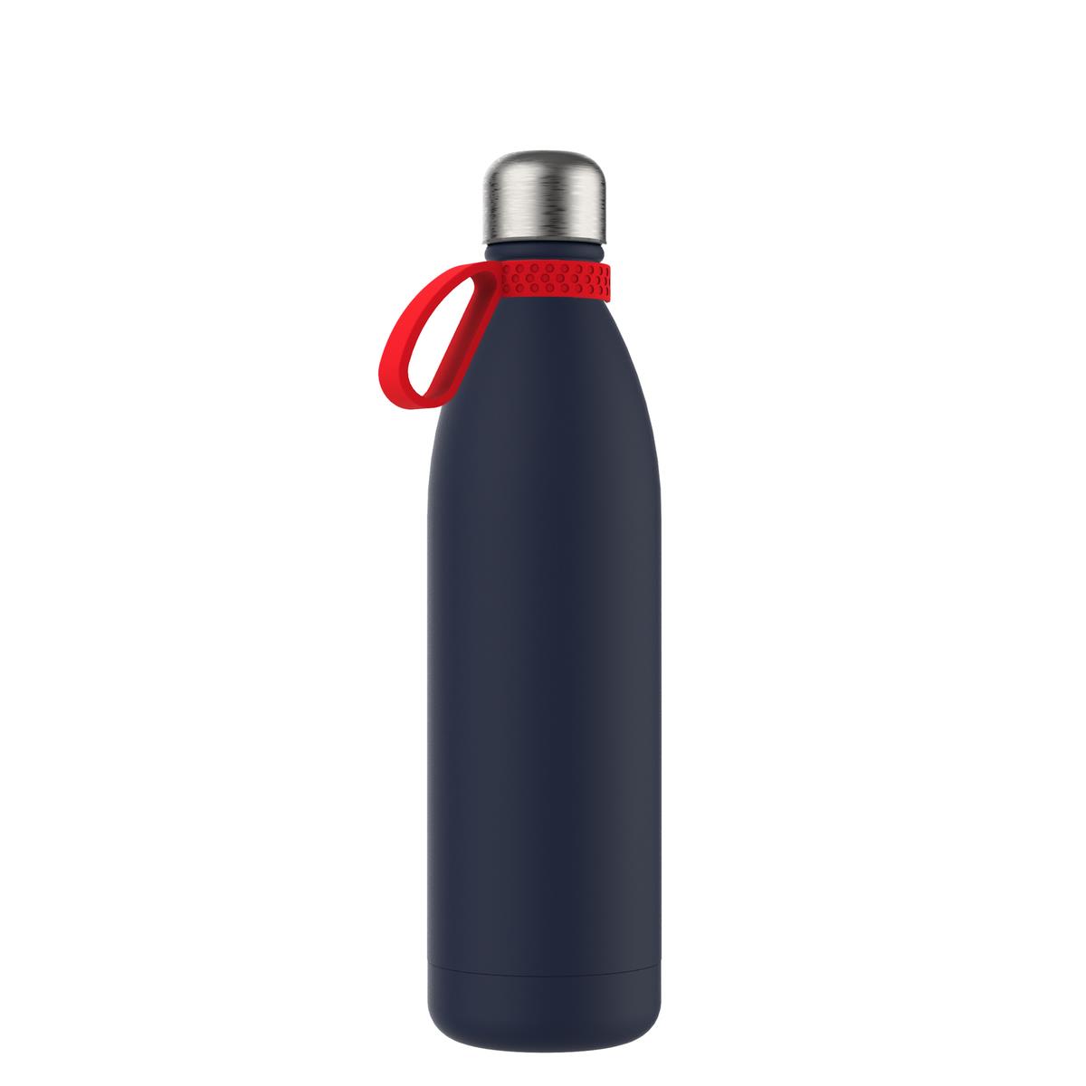 rot, marineblau, silber