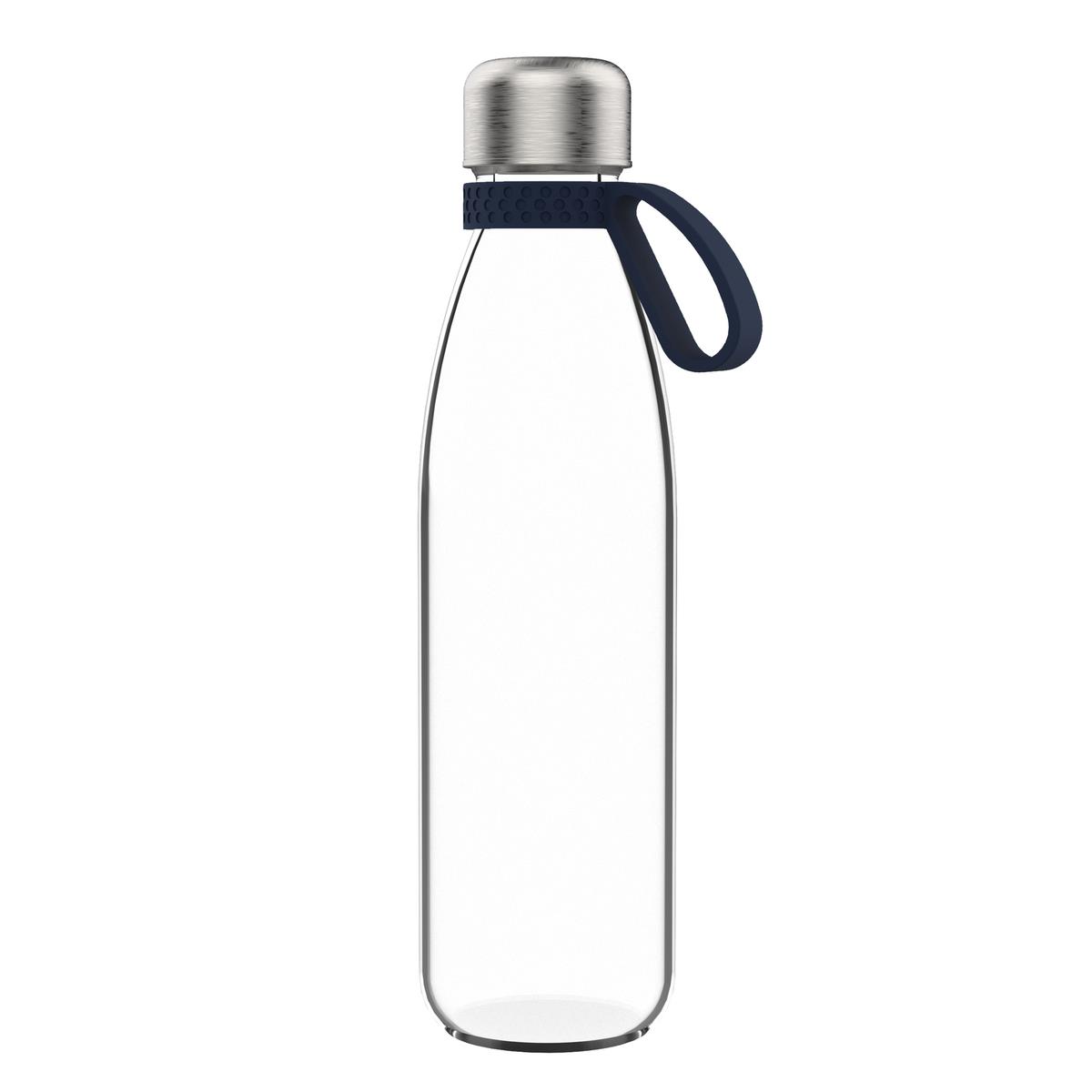 silber, transparent, marineblau