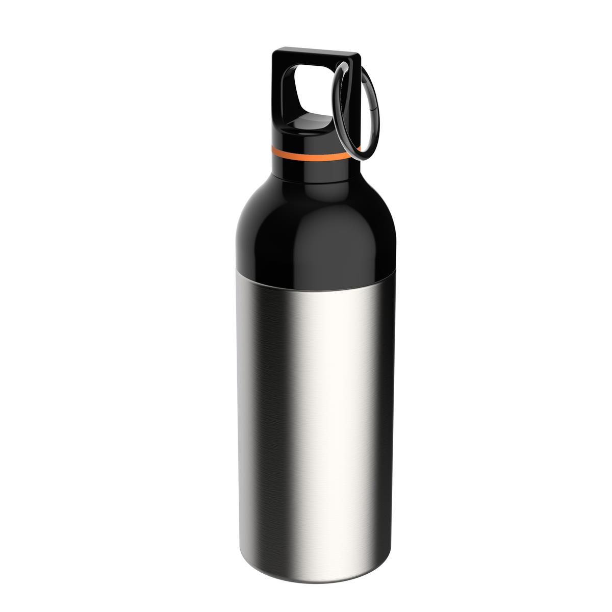 orange, silber