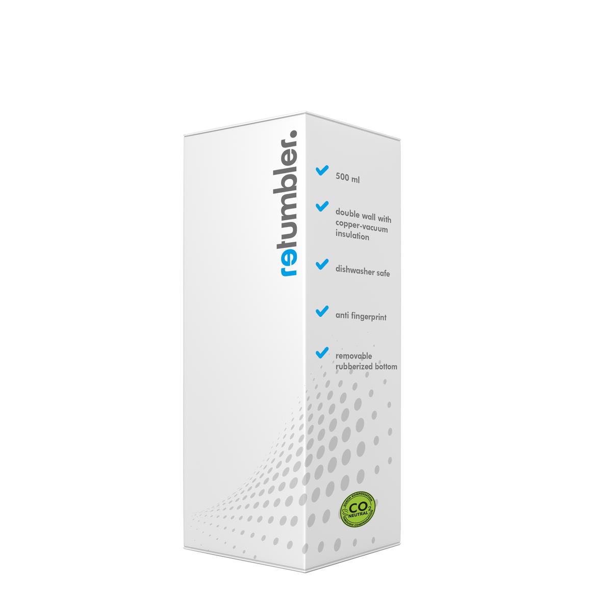 Thermotrinkflasche RETUMBLER-DRINQEO 500