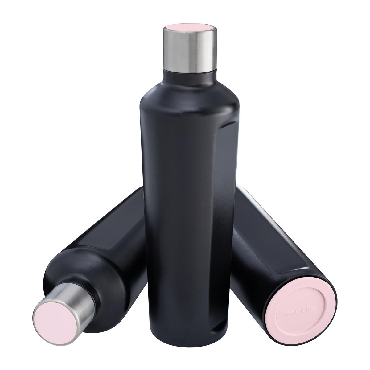 hellmagenta, schwarz, silber
