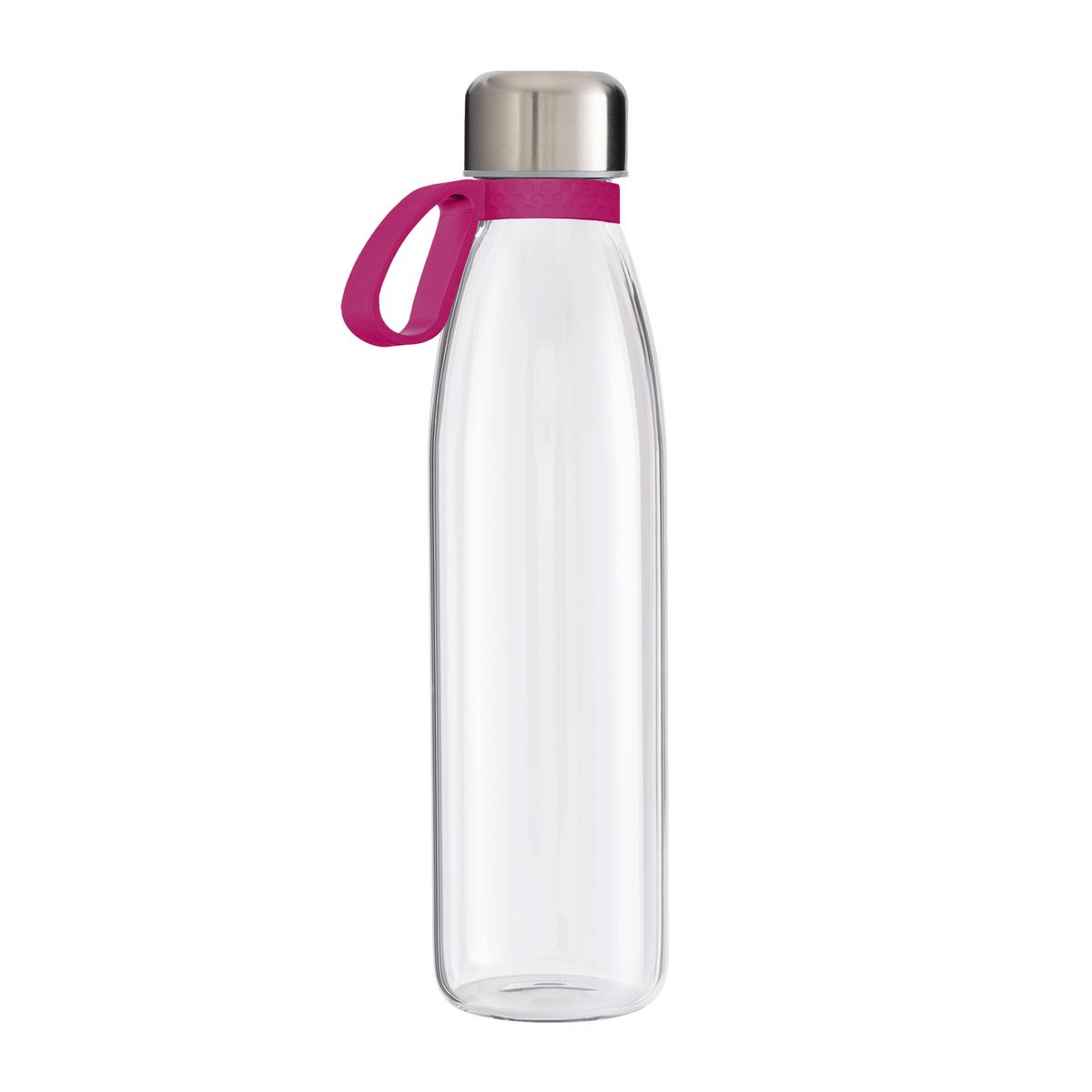 magenta, silber, transparent
