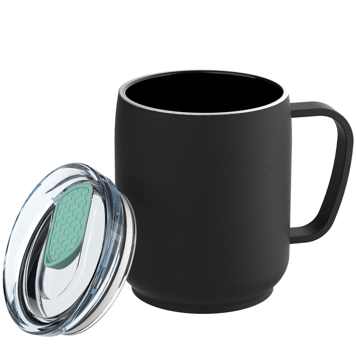 schwarz, mint, transparent