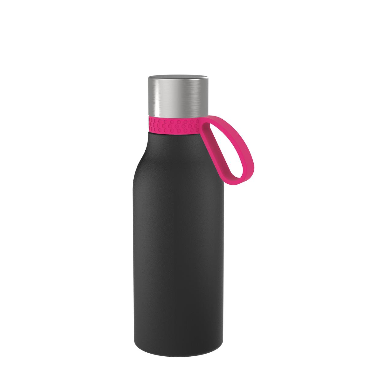 magenta, schwarz, silber