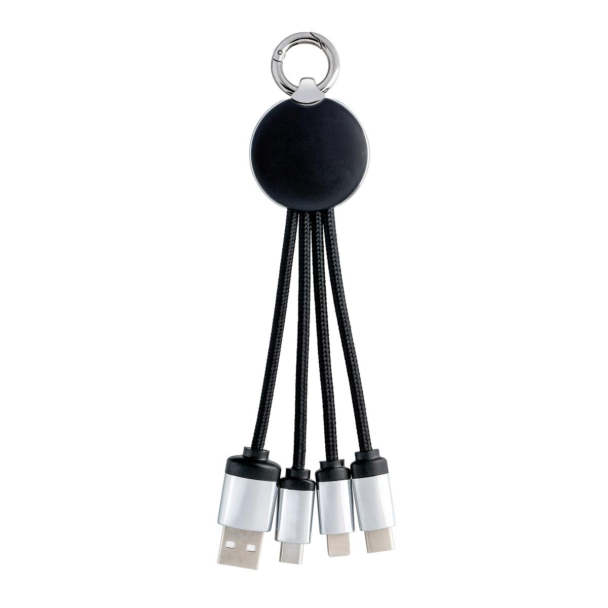 3-in-1 Ladekabel mit Beleuchtung REEVES-PUHALANI