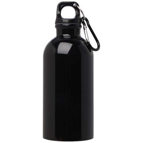 Oregon 400 ml RCS-zertifizierte, einwandige Trinkflasche aus Edelstahl mit Karabinerhaken