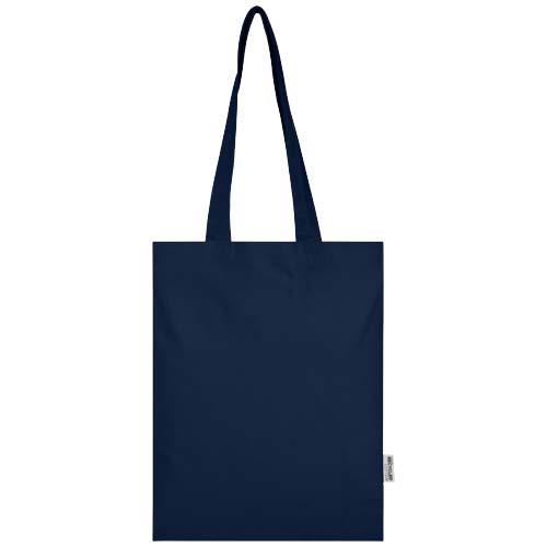 Madras Blend 140 g/m² Tragetasche aus GRS-recycelter Baumwolle 7L