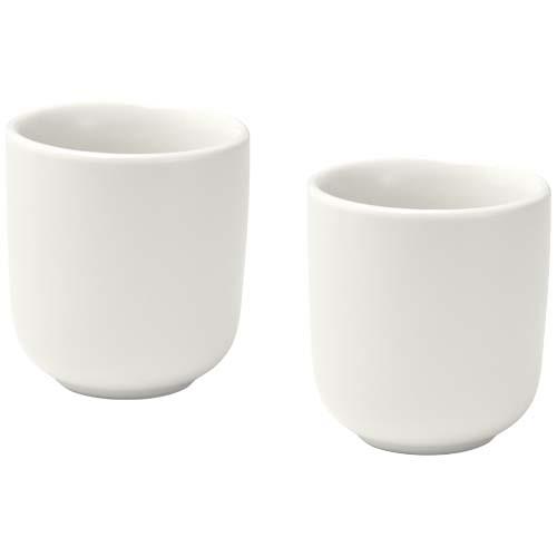 Male 90 ml Keramik Espressotassen – 2er Set, matt