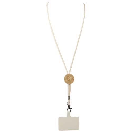 Adhab Smartphone Lanyard mit Bambusdetails