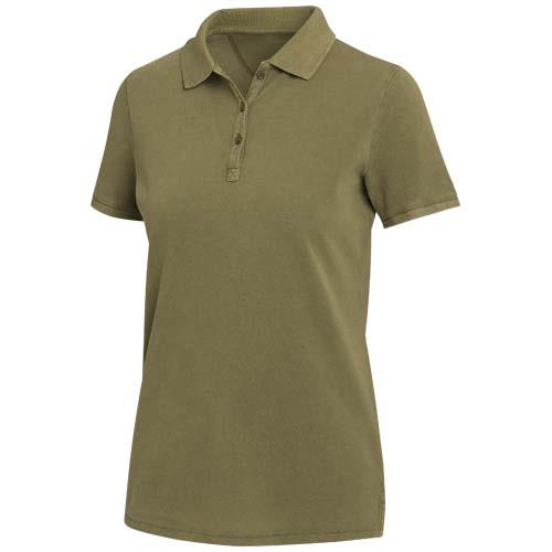 Calgary Poloshirt für Damen im Washed Look, 200 g/m2