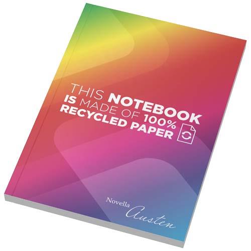 Novella Austen A5 Softcover Notizbuch aus Recyclingmaterial – 100 Blatt