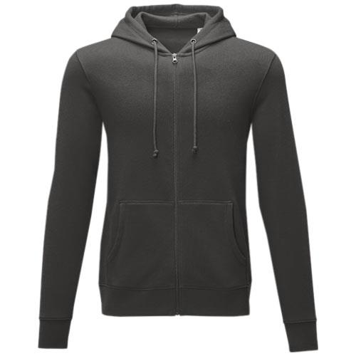 Charon 240 g/m² Herren Kapuzenpullover mit Reißverschluss