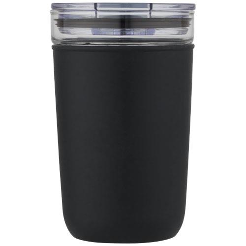 Bello 420 ml Glasbecher mit Außenwand aus recyceltem Kunststoff
