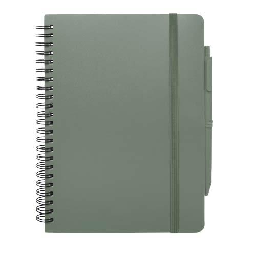 Thalaasa A5 Hardcover Notizbuch mit Kugelschreiber (schwarze Mine)