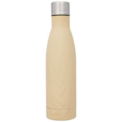 Vasa Kupfer-Vakuum Isolierflasche in Holzoptik, 500 ml