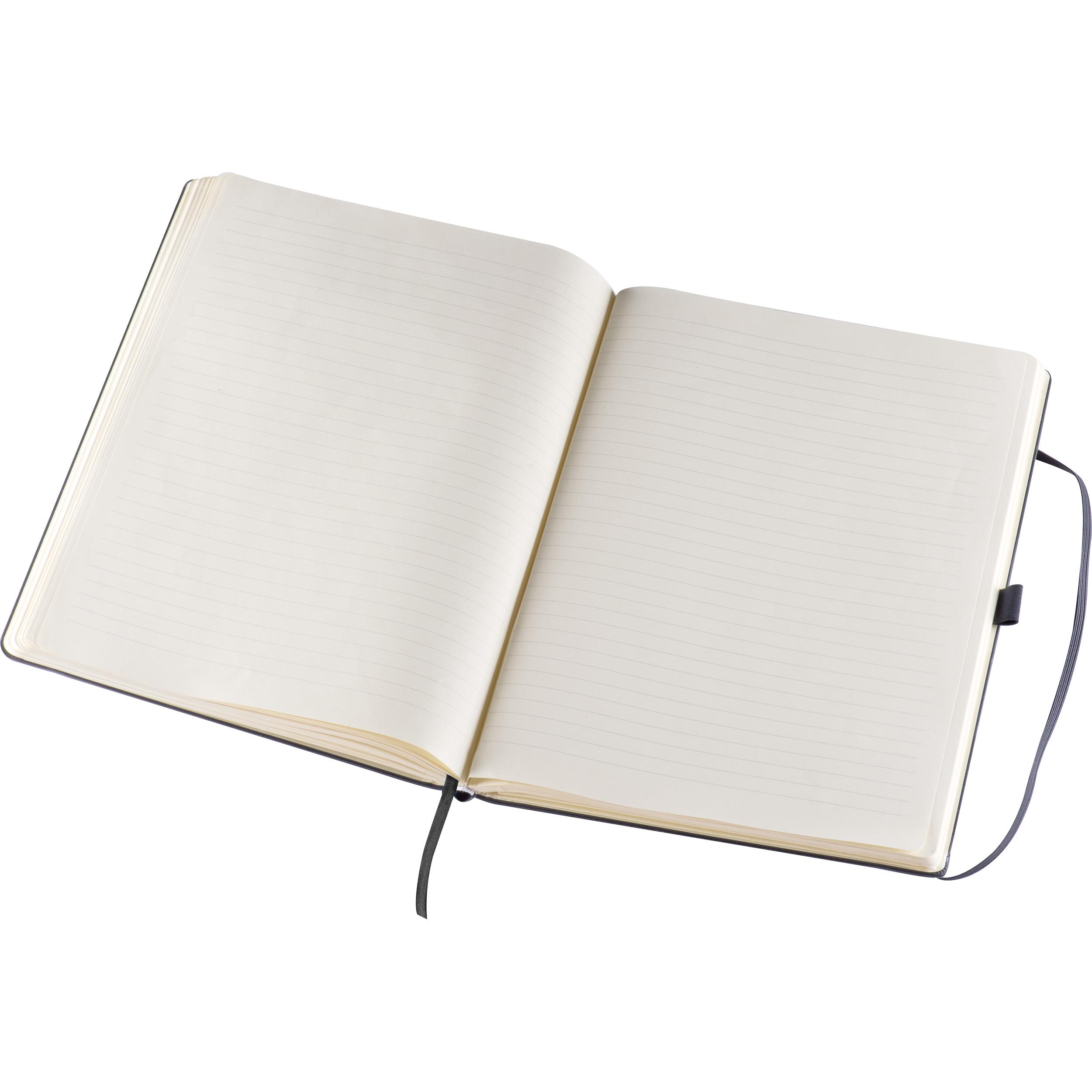 A4 Notizbuch aus Kunstleder ALEC