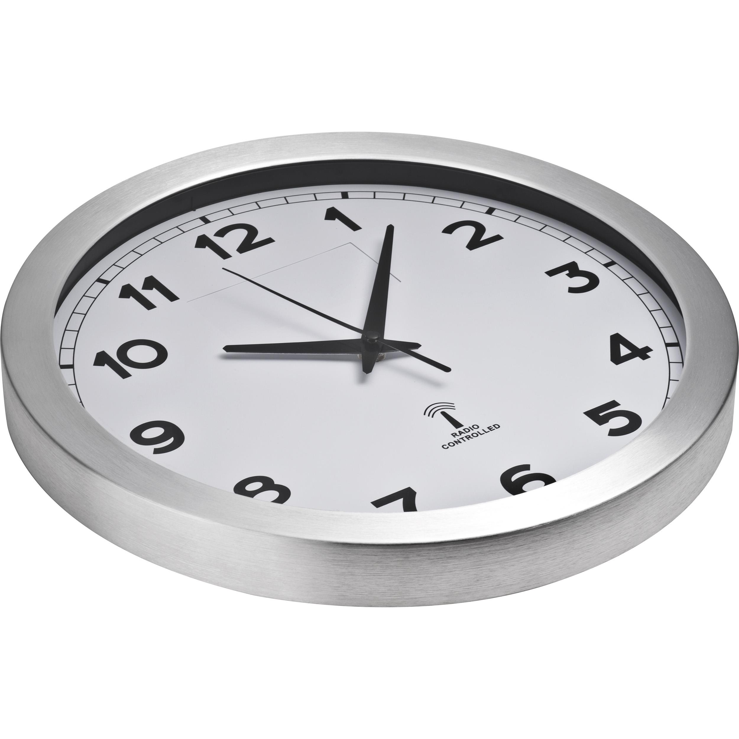 Funk Wanduhr aus Metall JONAH