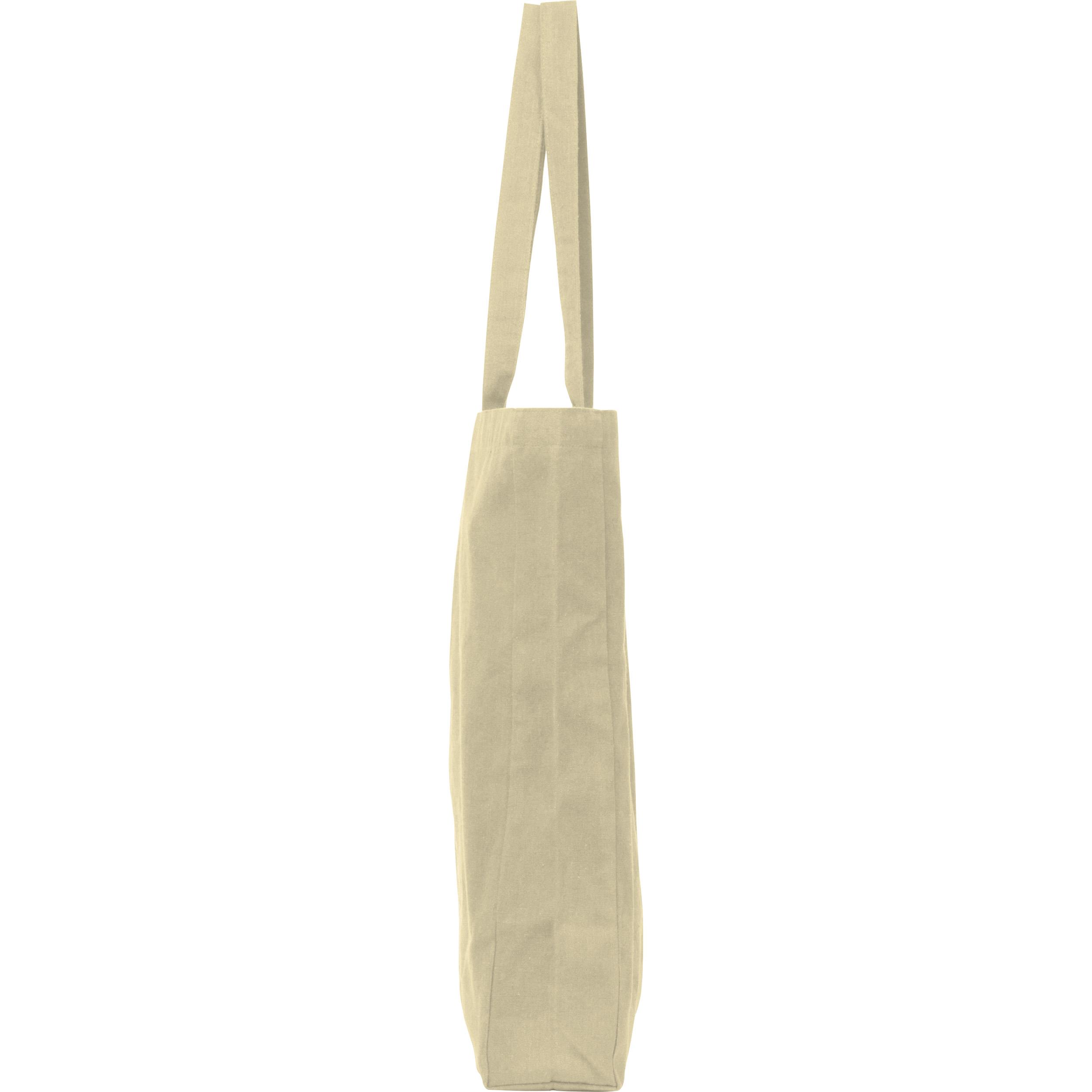 Shopper aus recycelter Baumwolle und Polyester NINA