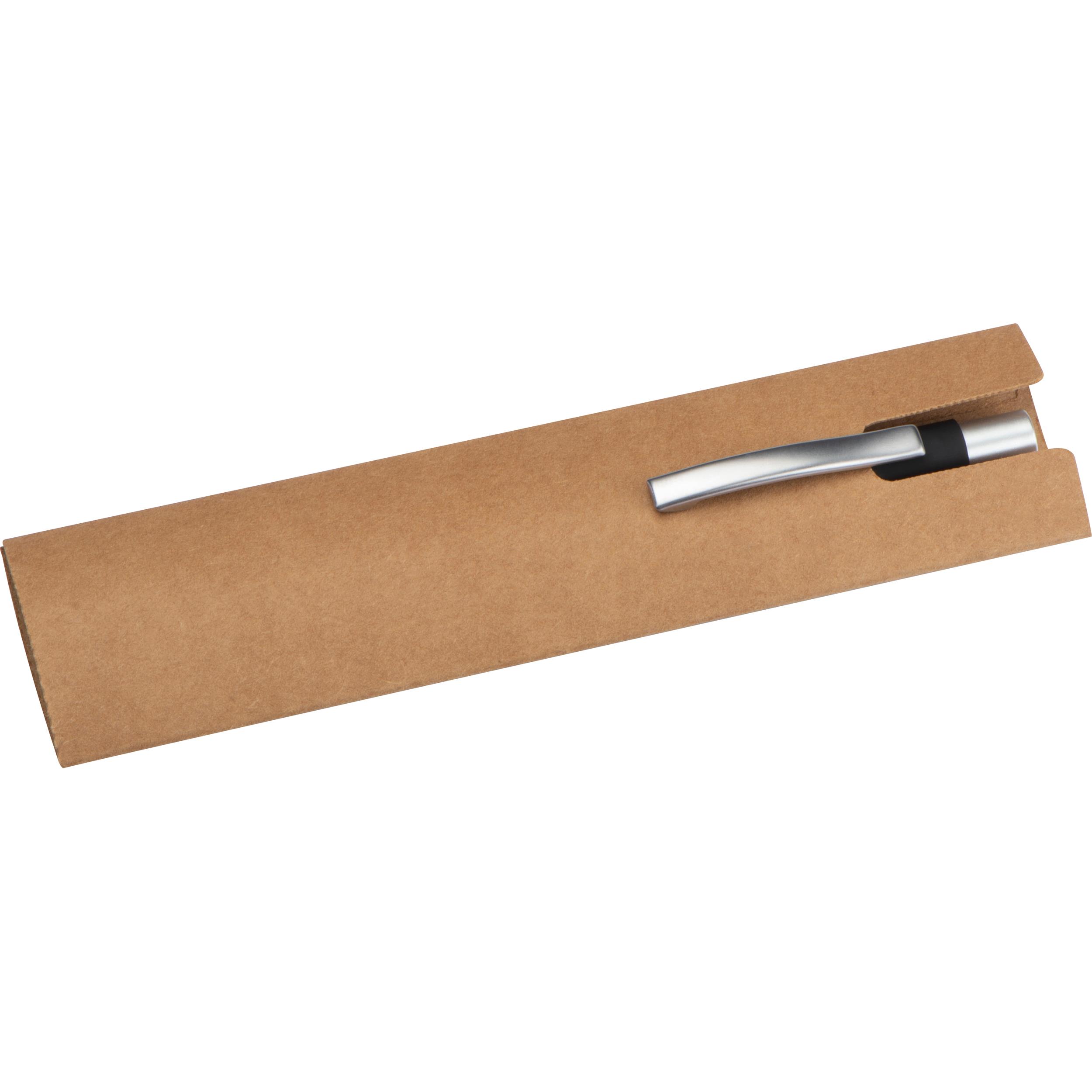 Aluminium Kugelschreiber mit Bambusgriffzone WILHELMINA