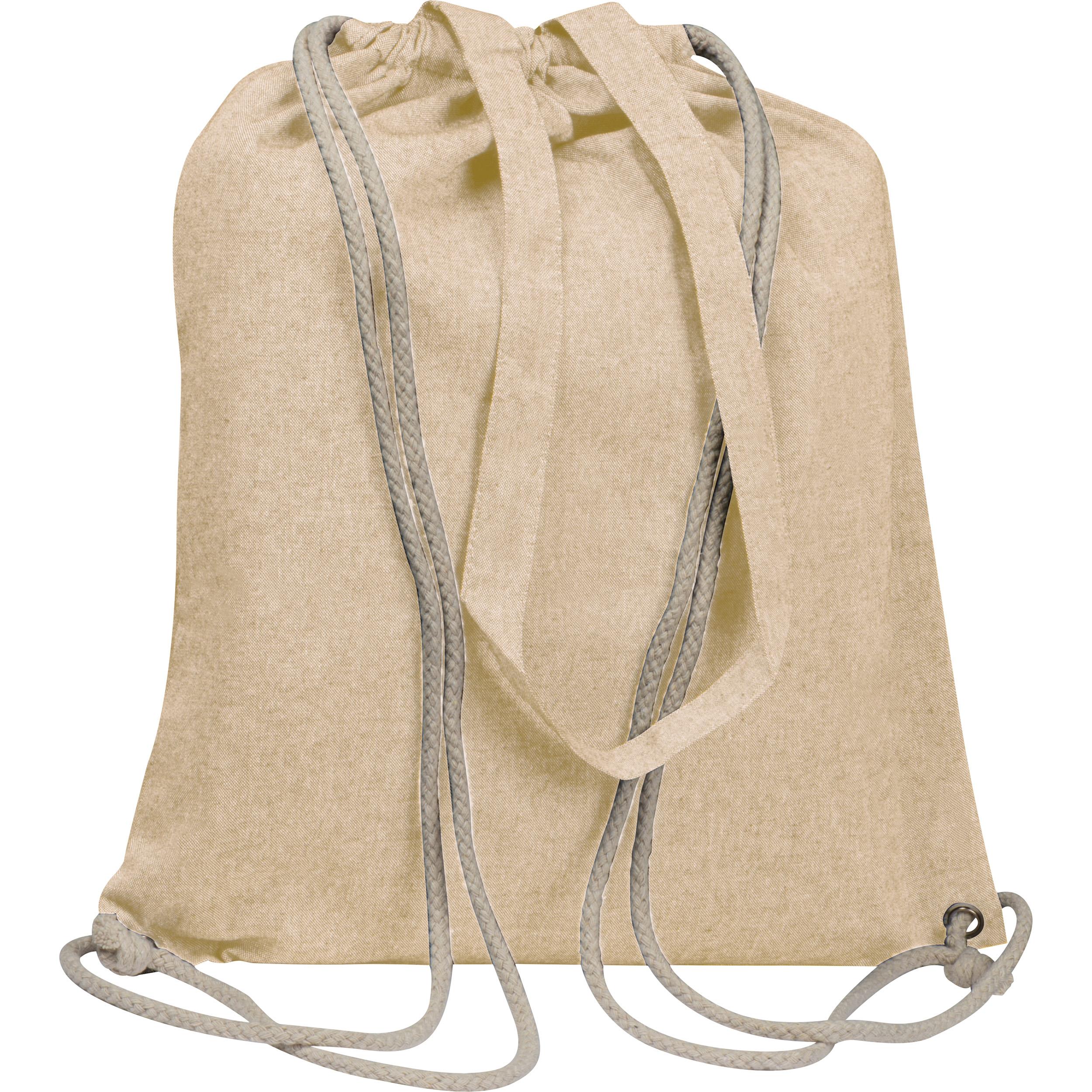 Gymbag aus recyc. Baumwolle und Polyester VOLKER