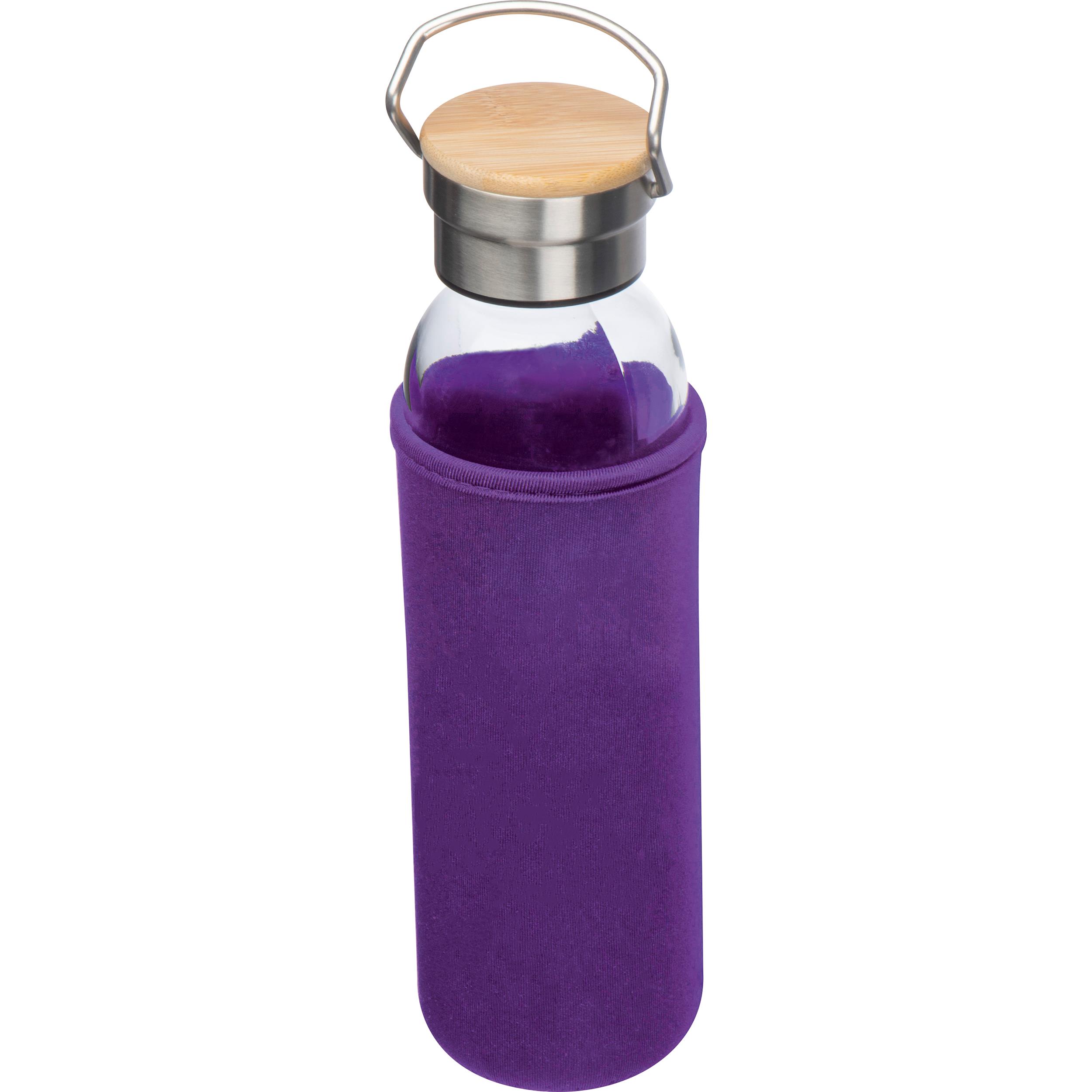 Glasflasche mit Neoprenüberzug, 600ml RAMONA