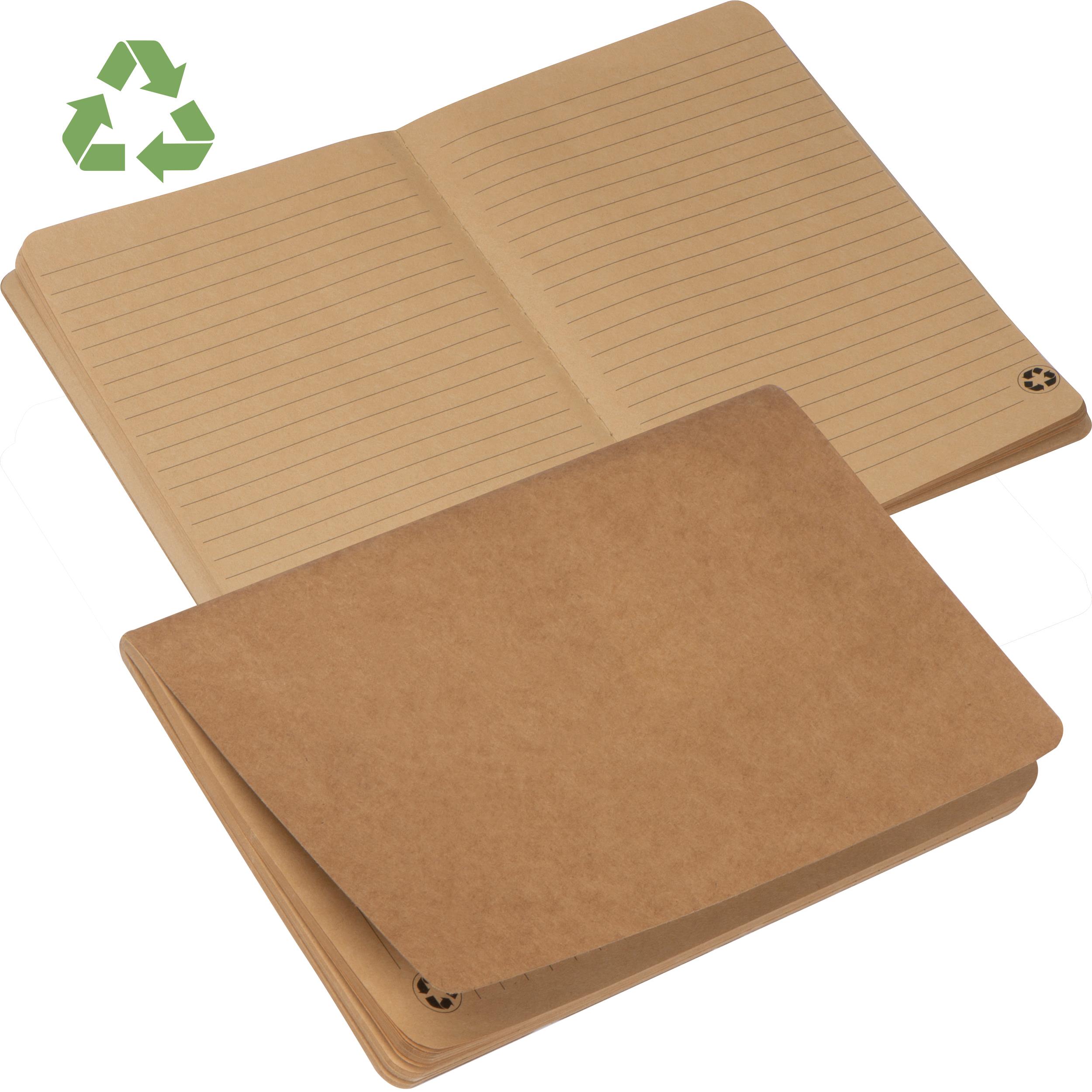 A5 Notizbuch aus Recycling Papier  BENEDETTO