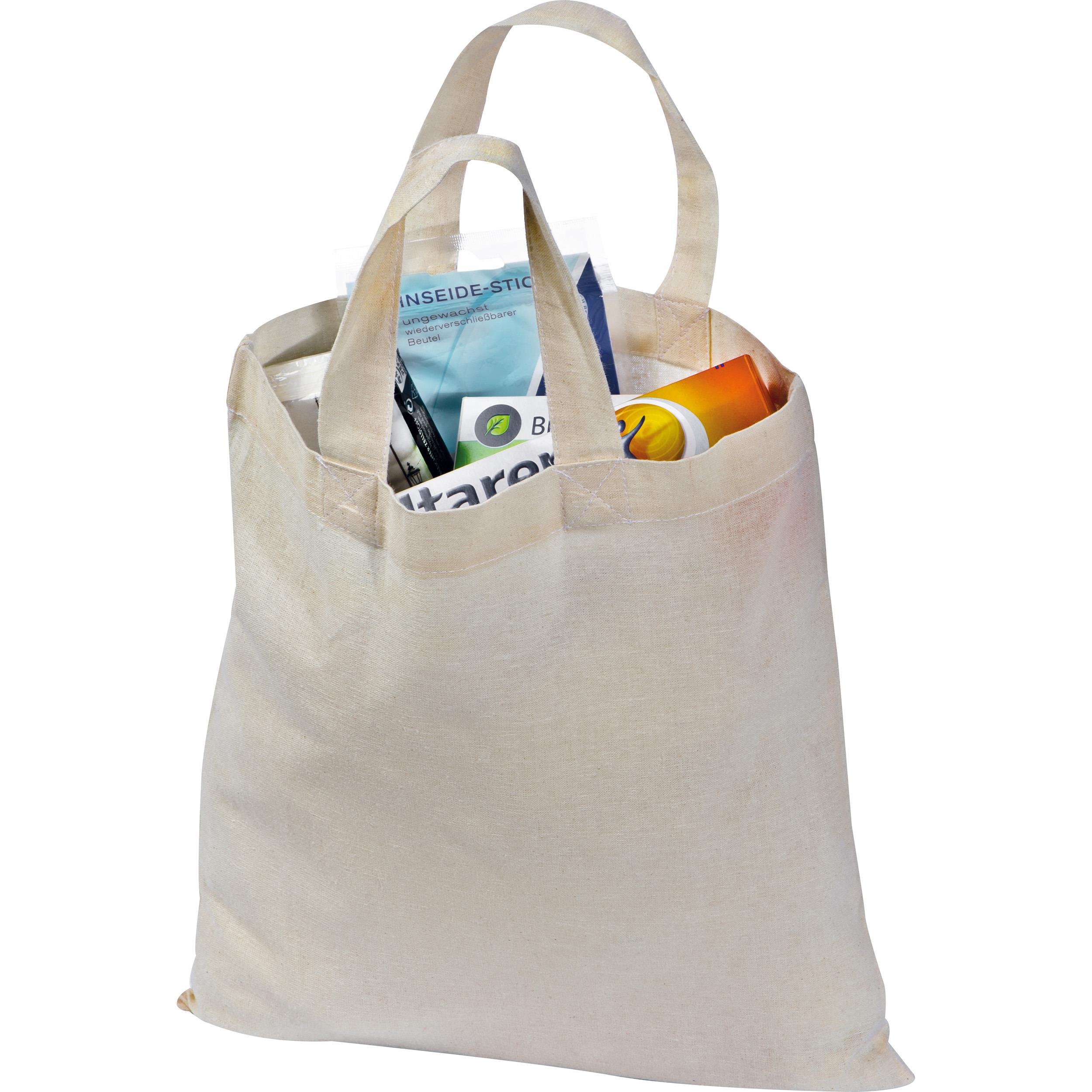 Baumwolltasche mit kurzen Henkeln KERSTIN