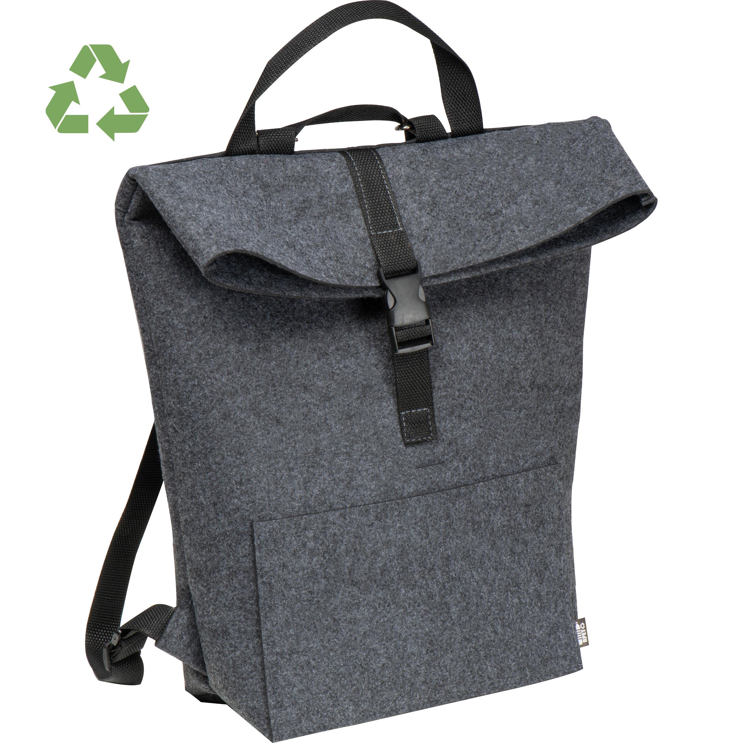 RPET Filzrucksack LAWRENCE