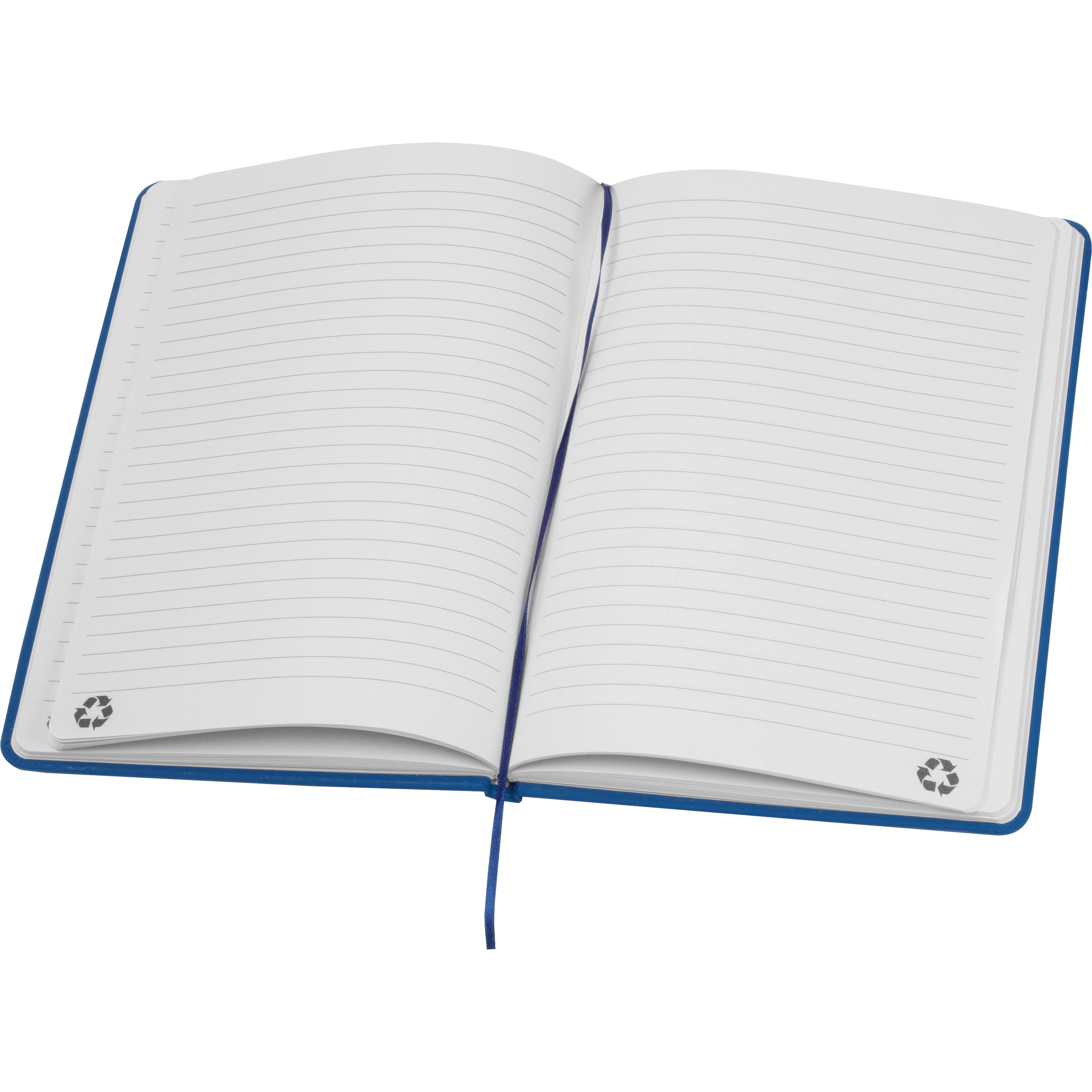 A5 Notizbuch aus recyceltem Papier DOMINIK