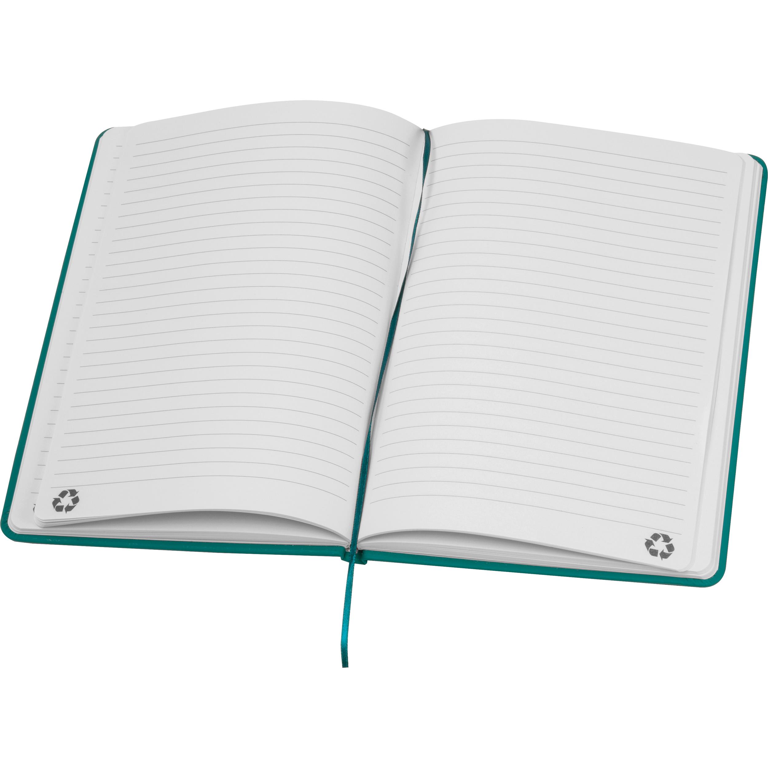 A5 Notizbuch aus recyceltem Papier DOMINIK