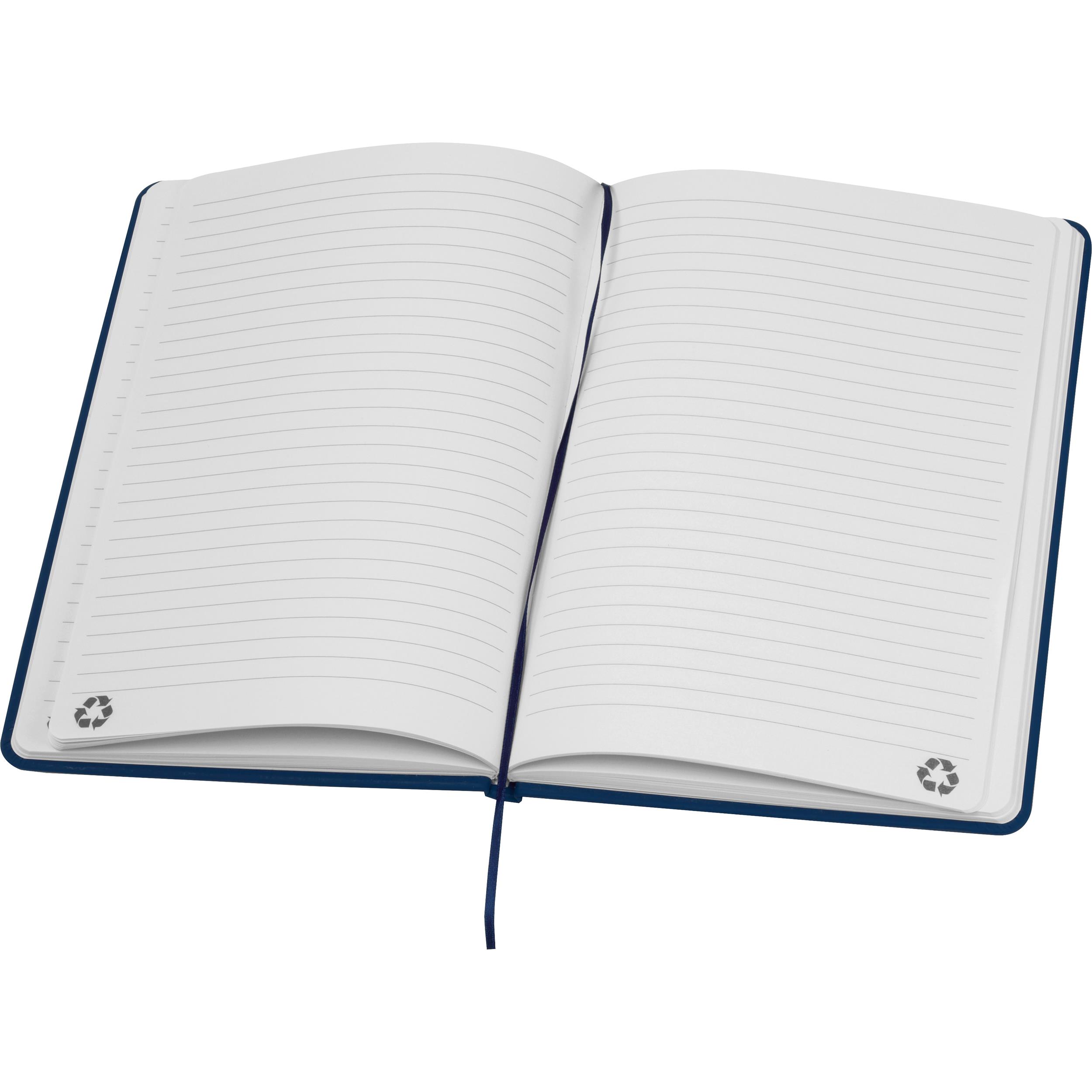A5 Notizbuch aus recyceltem Papier DOMINIK