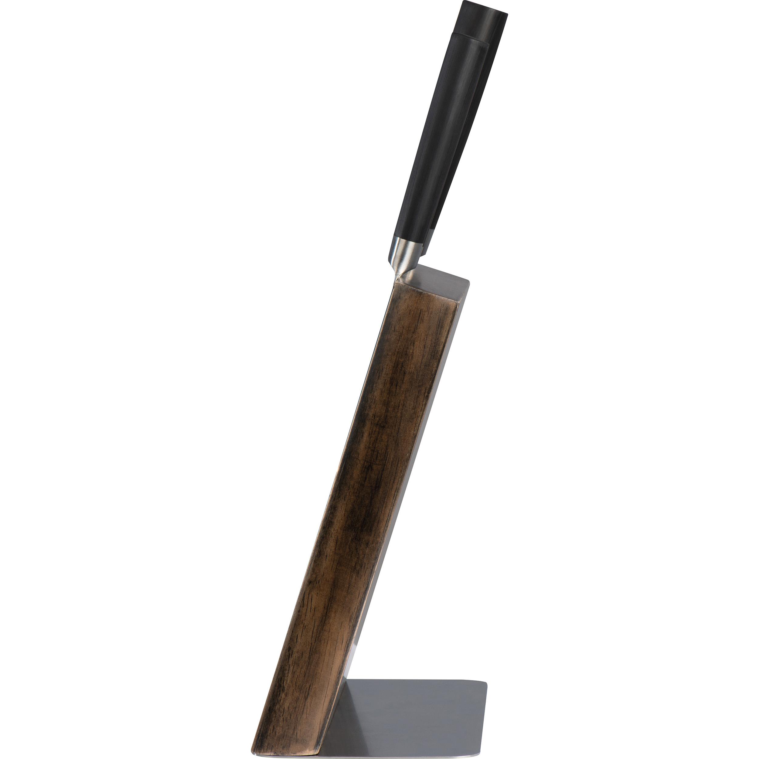 Messerblock aus Holz mit 5 Messern VALERIO