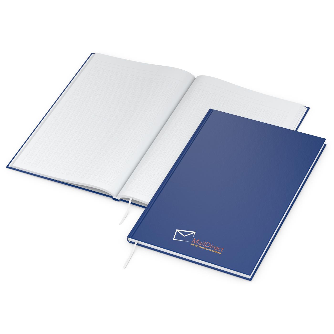 Notizbuch Note-Book EXPRESS Ecken spitz Hardcover matt-farbig