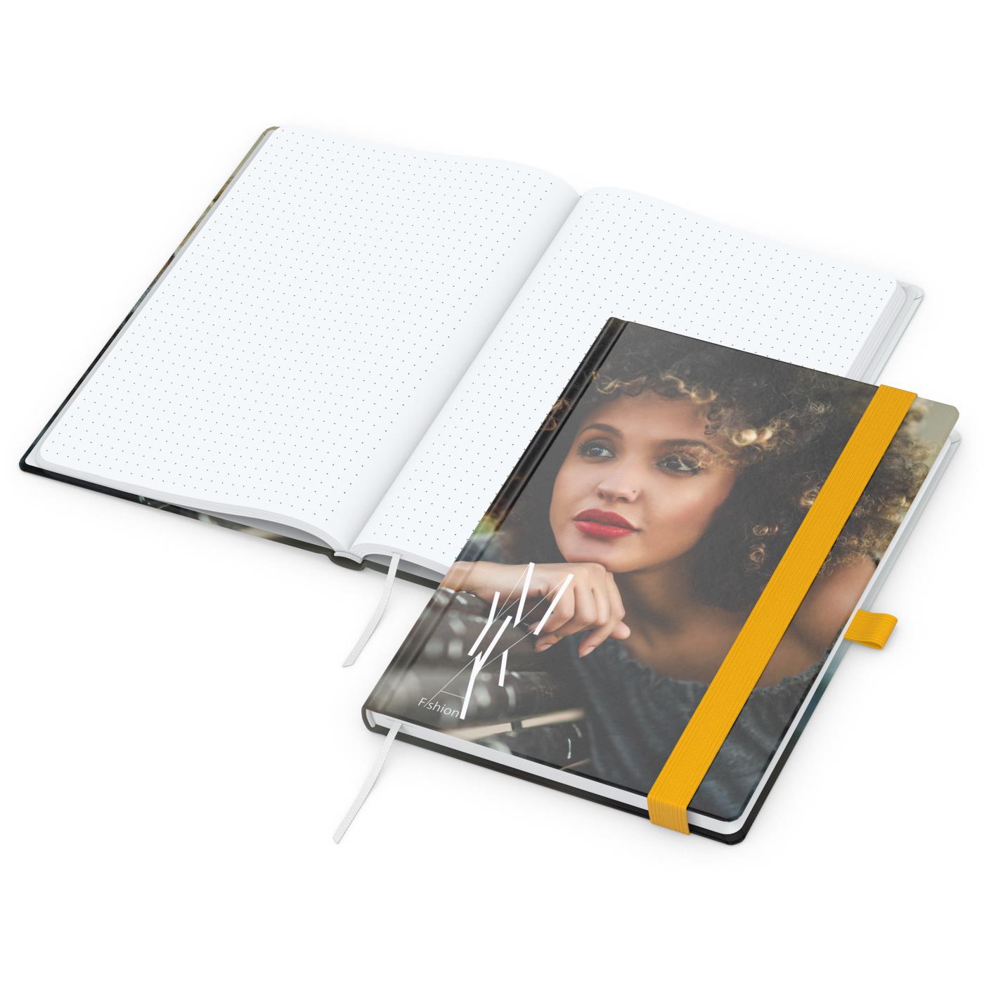 Notizbuch Match-Book Papier-Hardcover individuell bedruckt